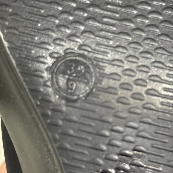 Onex Black & Silver Leopard Print Rory Slide Wedge EUR Size 39 US Size 8.5/9 - Picture 10 of 10